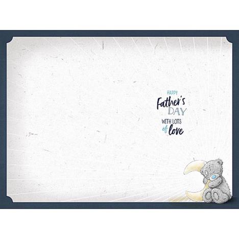 Dad Love You To The Moon Me to You Bear Father's Day Card Extra Image 1